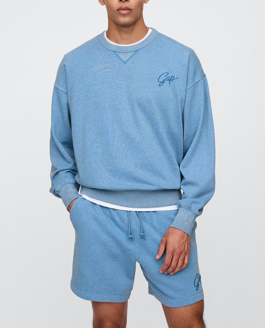 Imagen 0 de Sudadera sin capucha de hombre con logotipo