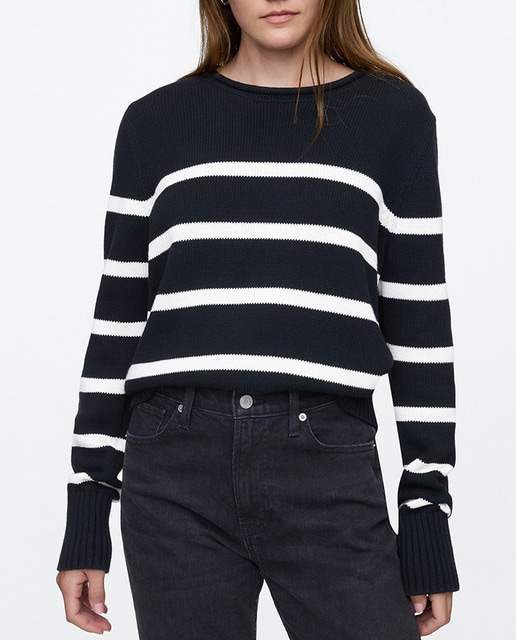 Imagen 0 de Jersey de mujer a rayas