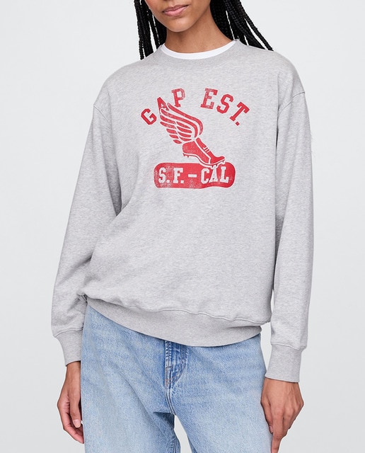 Imagen 0 de Sudadera de mujer con surtido de logos