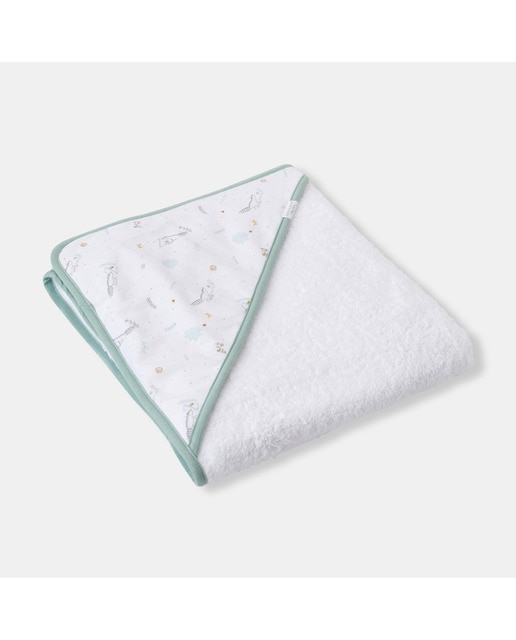 Imagen 0 de Capa de baño Cotton Juice Baby Home Bosque estampada zorro