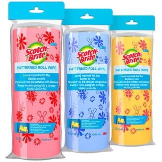Panos em Rolos Pre-Cortados embalagem 12 unidades - Scotch-brite