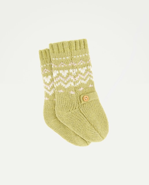 Imagen 0 de Patuco recién nacido tricot greca