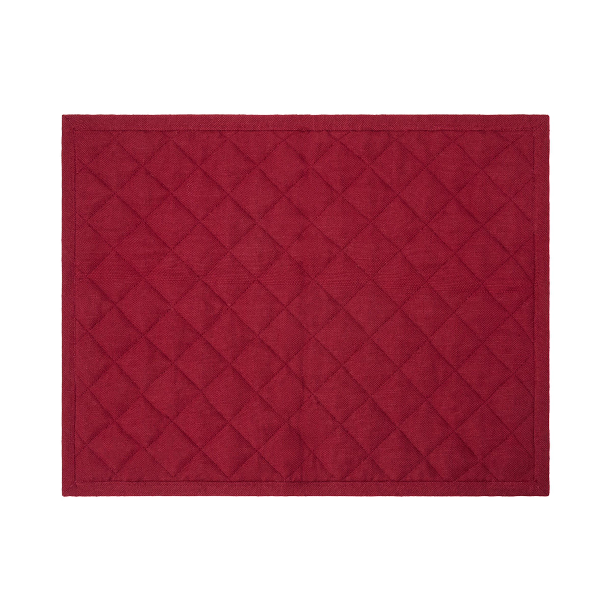 Mantel individual lino y algodón Cuadro Lexington Multicolor-2