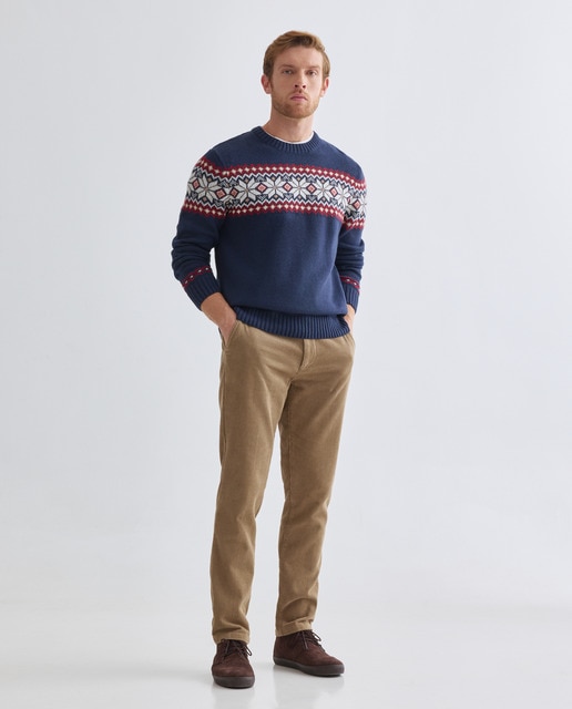 Imagen 0 de Pantalón hombre chino pana gruesa