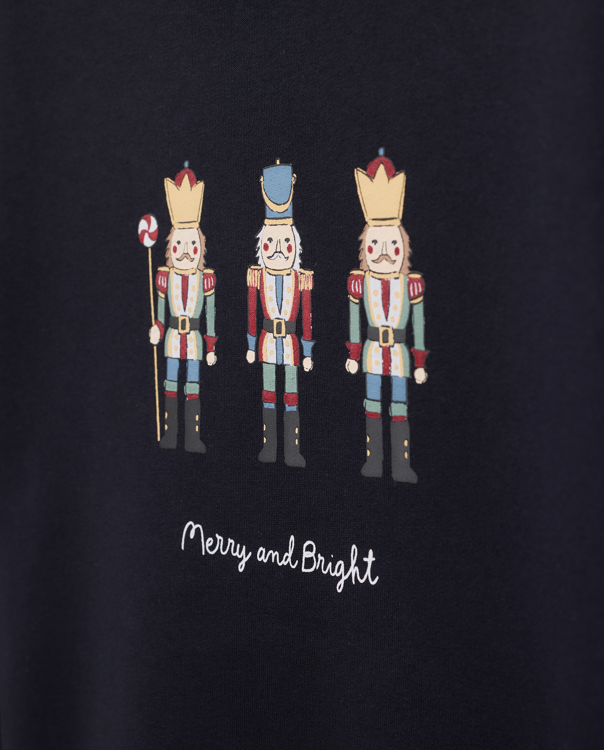 Sudadera de hombre cuello caja SOLDADITOS Azul marino-5