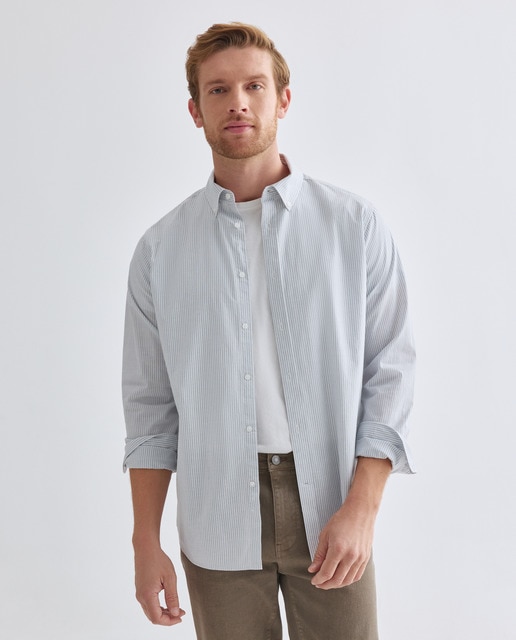 Imagen 0 de Camisa sport hombre popelin