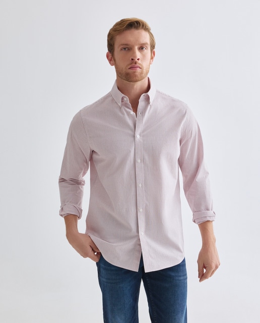 Imagen 0 de Camisa sport hombre popelin