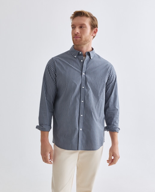 Imagen 0 de Camisa sport hombre popelin