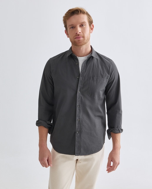 Imagen 0 de Camisa sport hombre efecto lavado