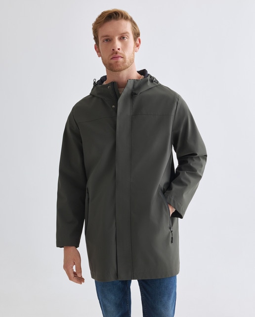 Imagen 0 de Parka hombre técnica con capucha