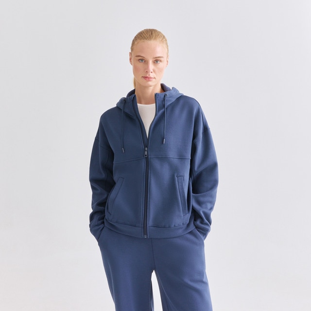 Imagen 0 de Sudadera Cremallera Modal Perchada