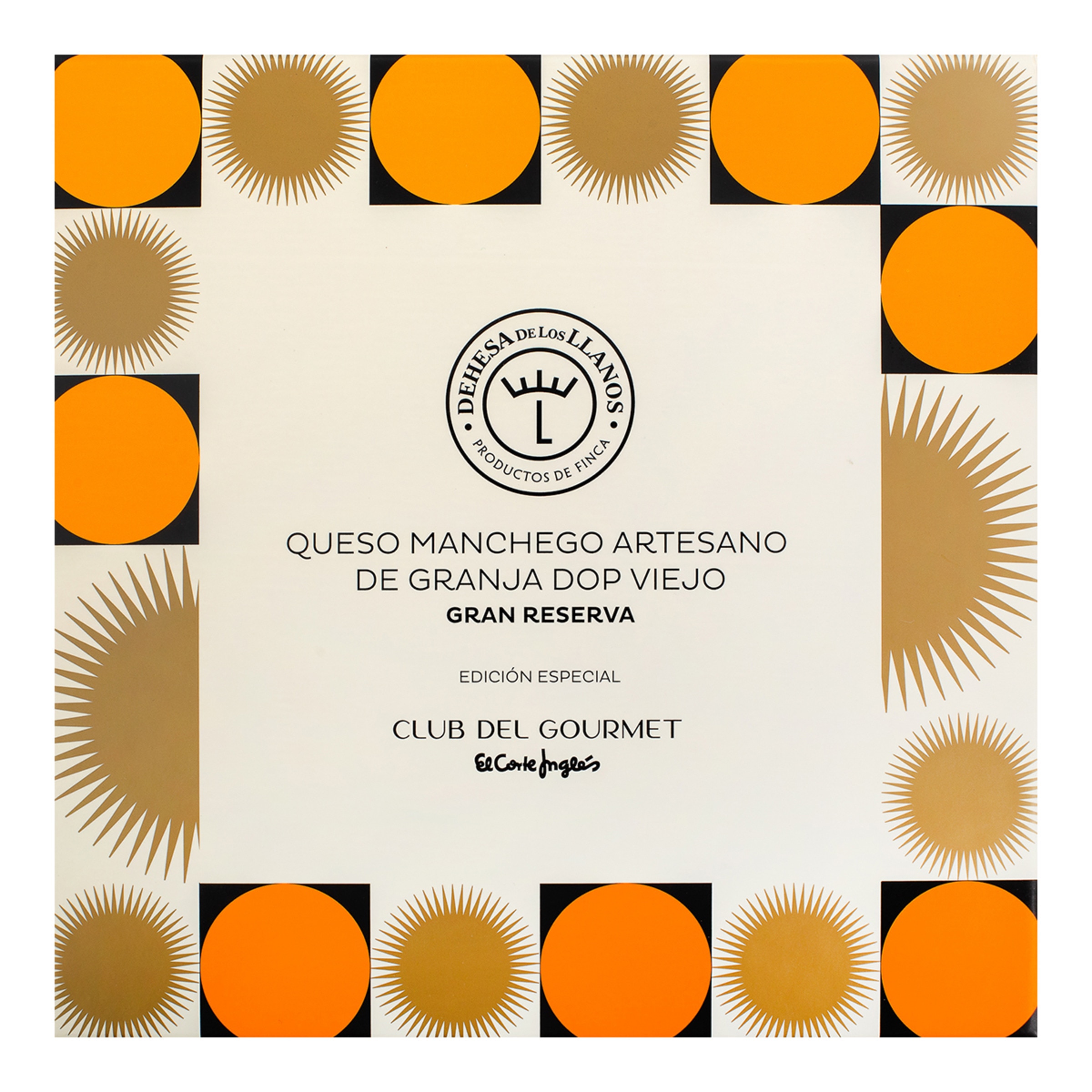 Queso manchego artesano de granja DOP viejo Gran Reserva Dehesa de los Llanos 1
