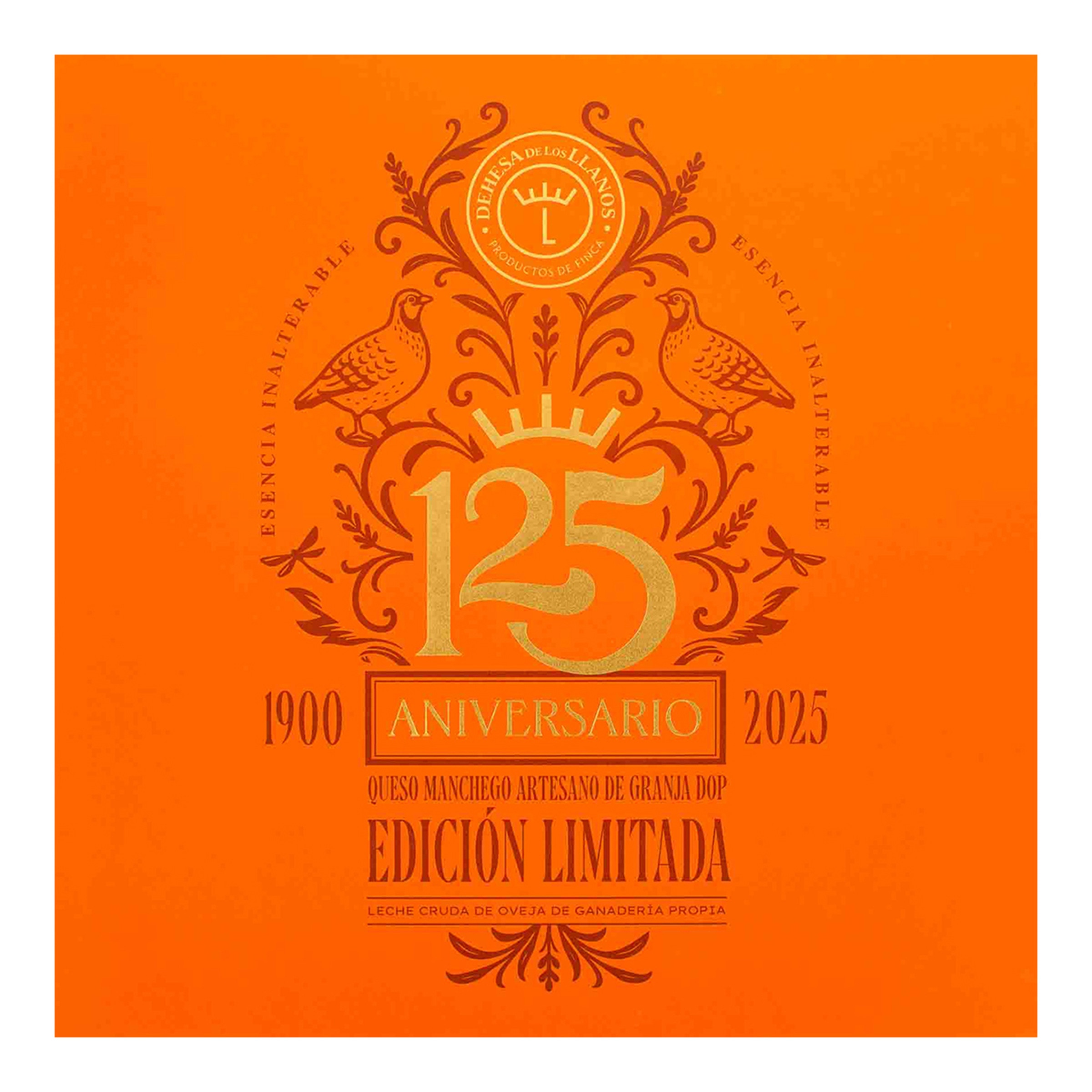 Imagen 0 de Estuche de queso, aceite y miel 125 aniversario Dehesa de Los Llanos