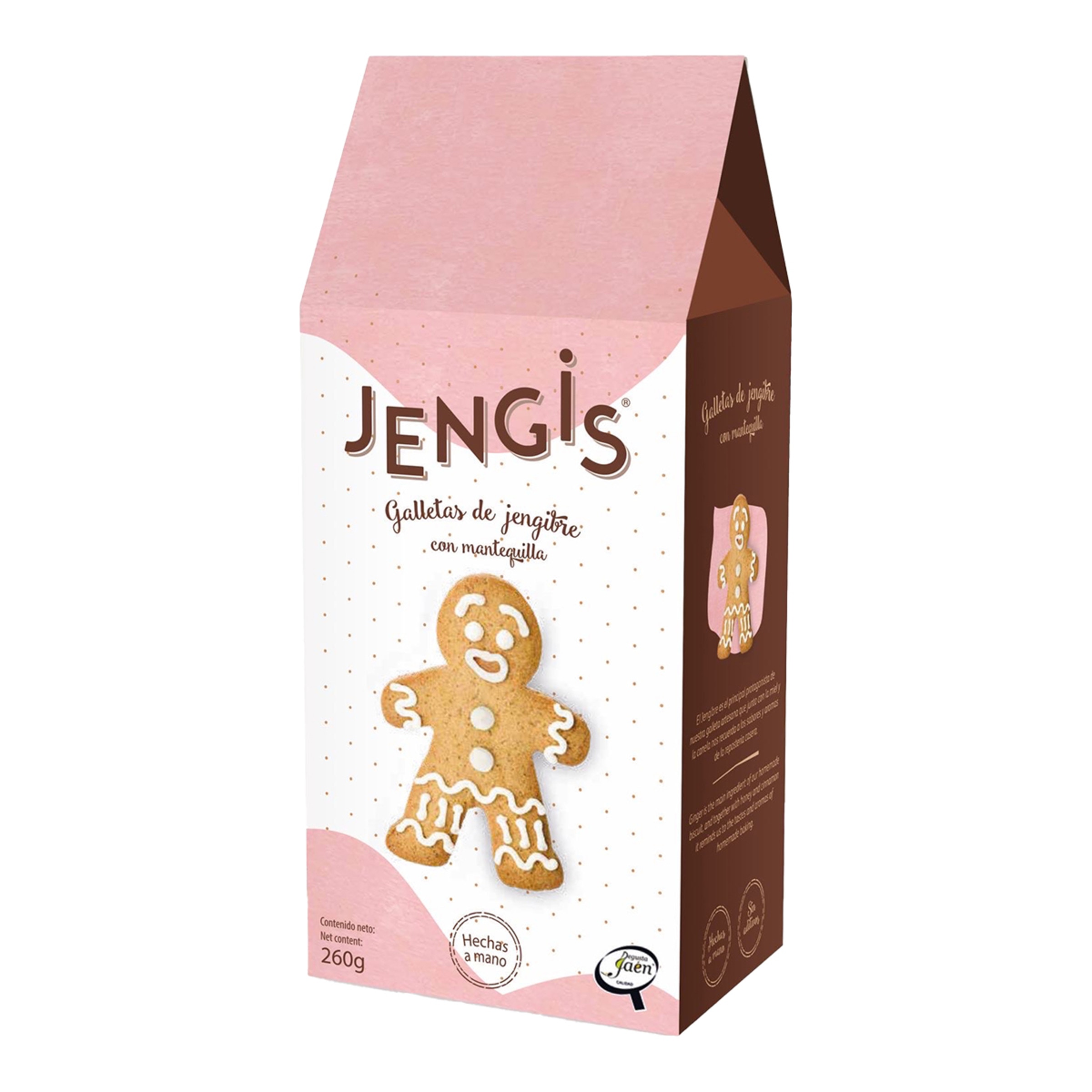 Imagen 0 de Galletas de jengibre con mantequilla Jengis