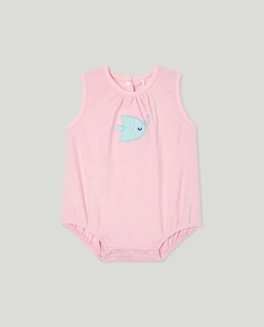 Imagen 0 de Pelele pececitos de bebé niña