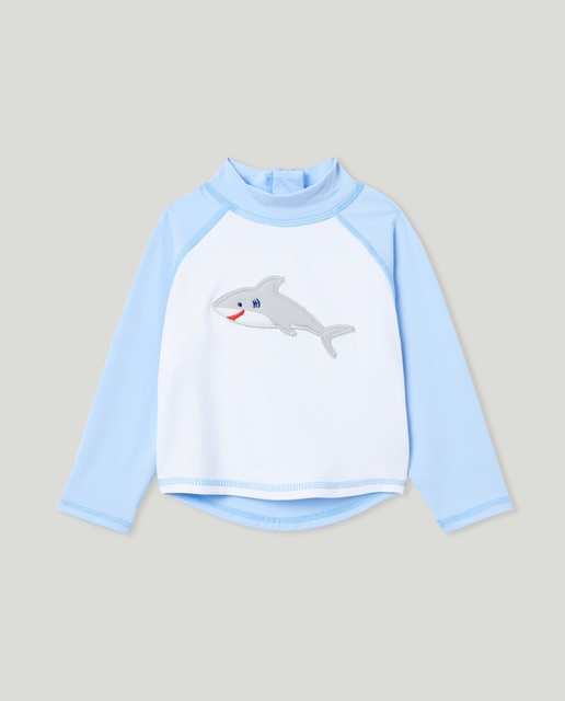 Imagen 0 de Camiseta UPF50+ con print tiburones de bebé niño