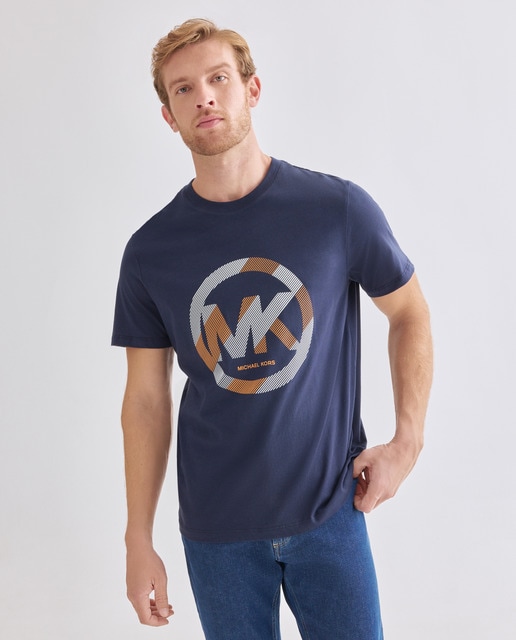 Imagem 0 de T-shirt de Manga Curta em Algodão com Logótipo à Frente