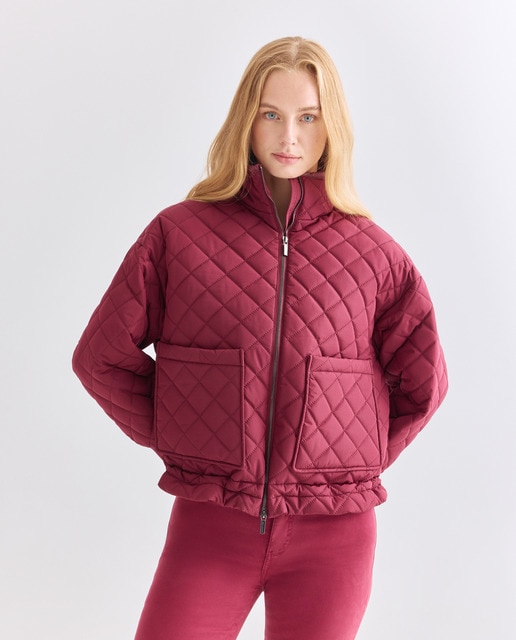 Imagen 0 de Plumífero de mujer acolchado cuello alto