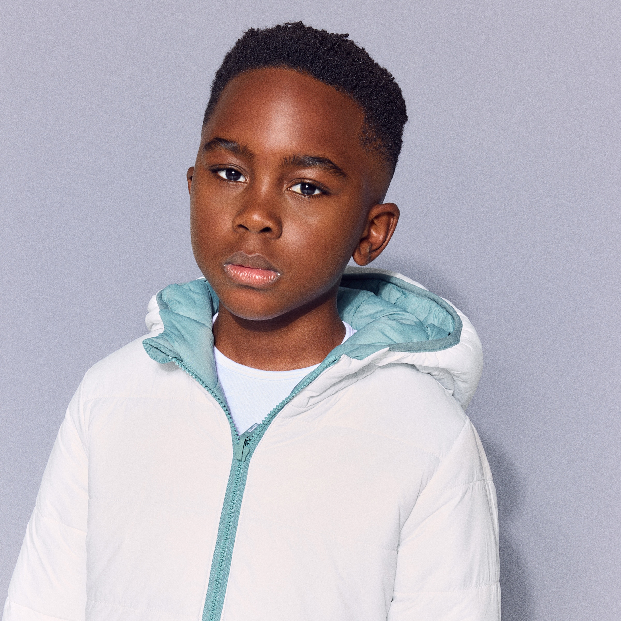 Casaco de Montanha de Criança Verde-4