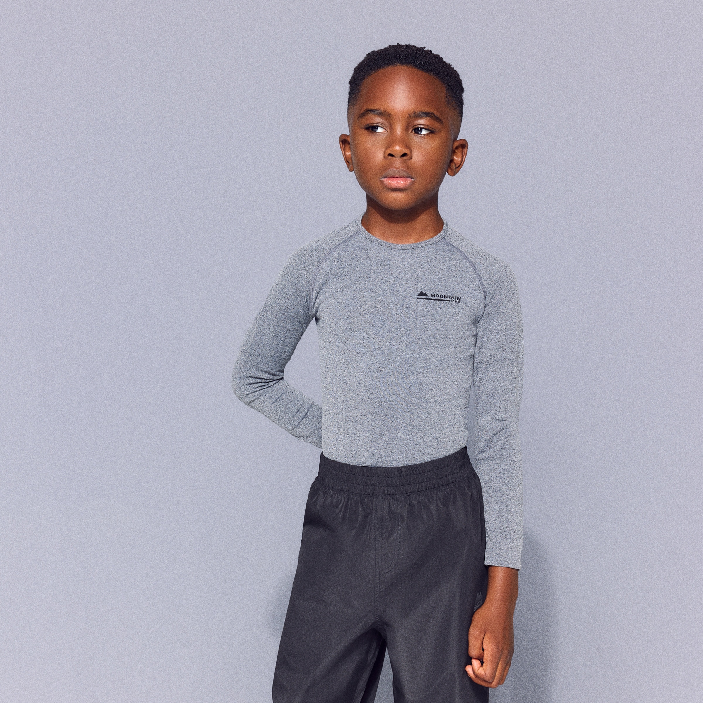 Camisola Interior Térmica Advance Infantil Cinzento-2