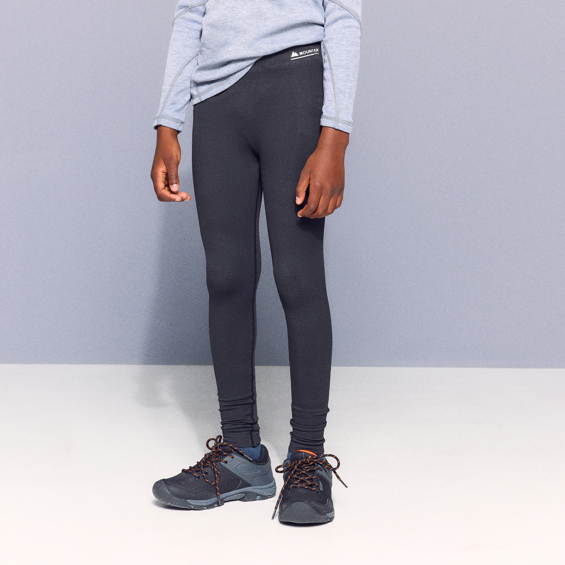 Calças Térmicas Advance Infantis Preto-2