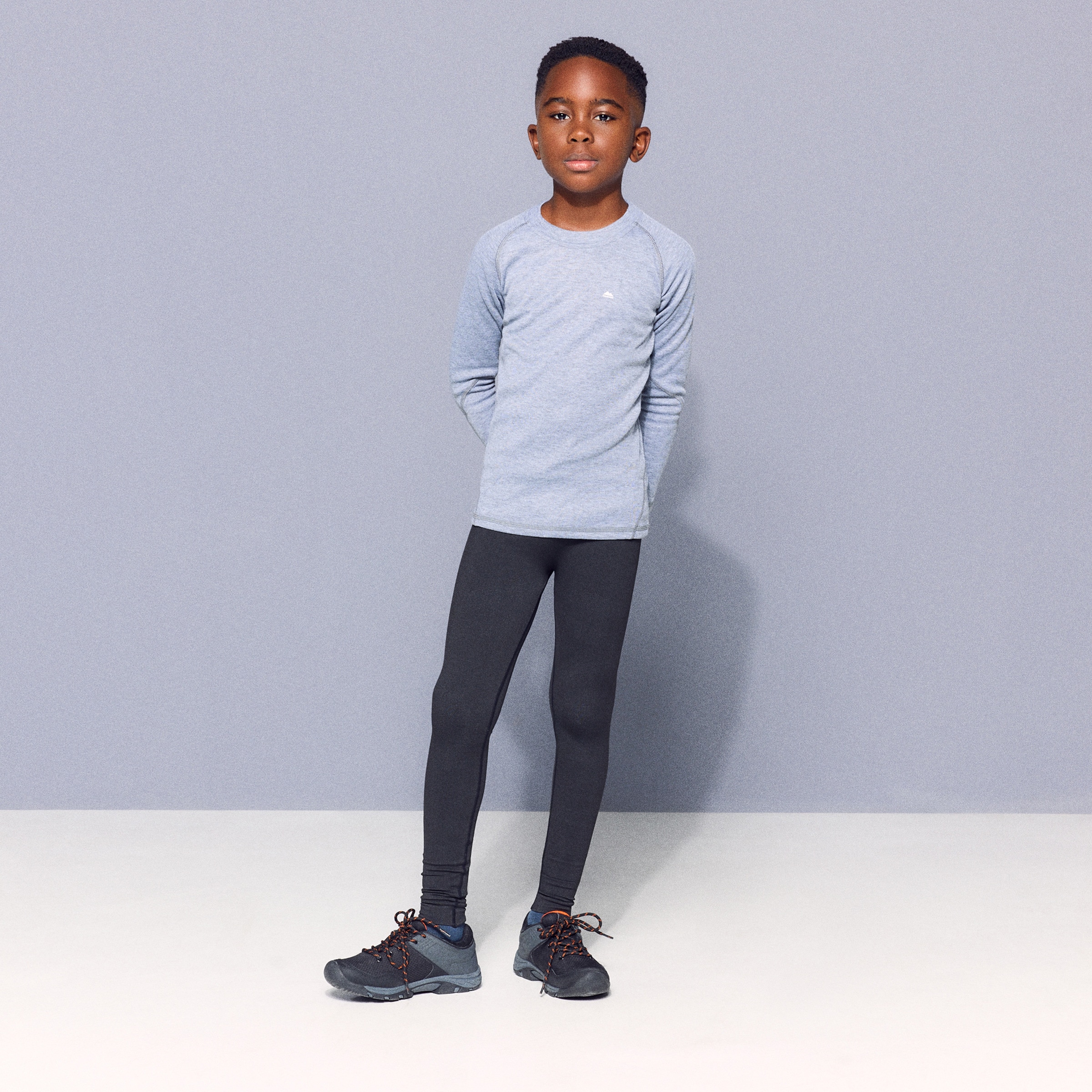 Calças Térmicas Advance Infantis Preto-1