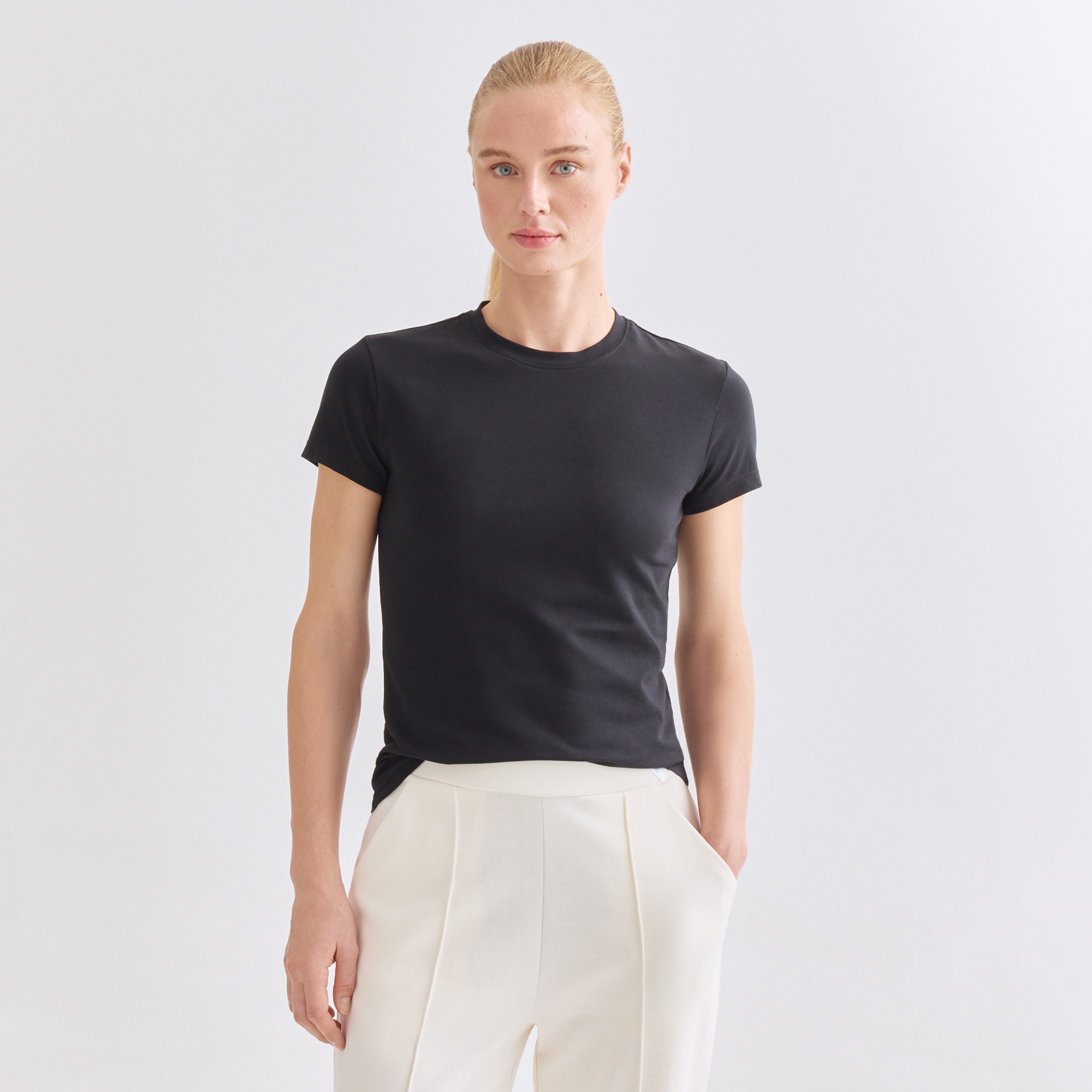 Imagem 0 de T-shirt de Manga Curta Sportcasual de Mulher