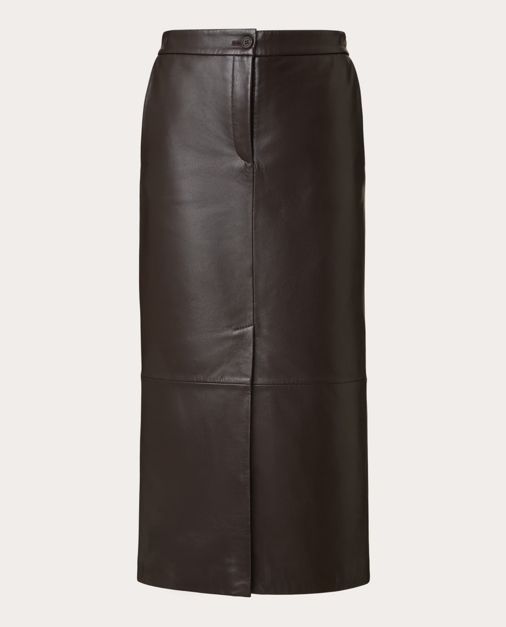 Falda midi Ice Cream Marrón-1