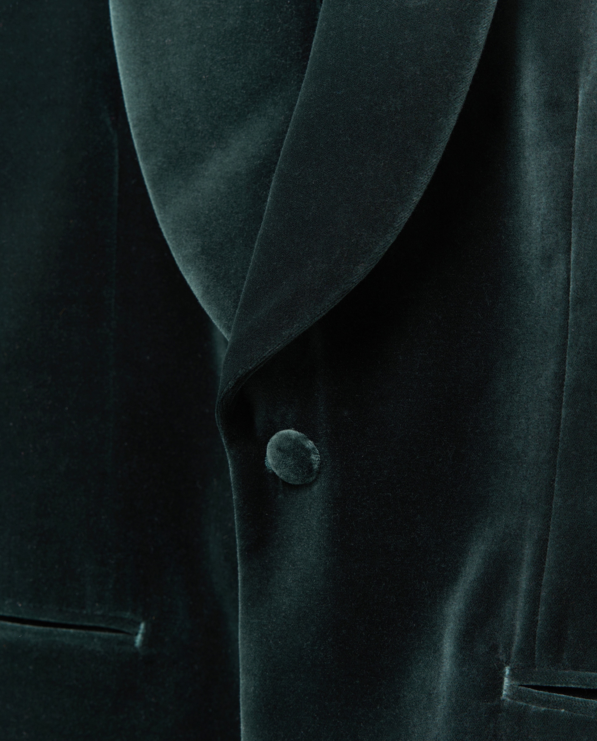 Casaco Smoking de Veludo 530 Verde Escuro-6