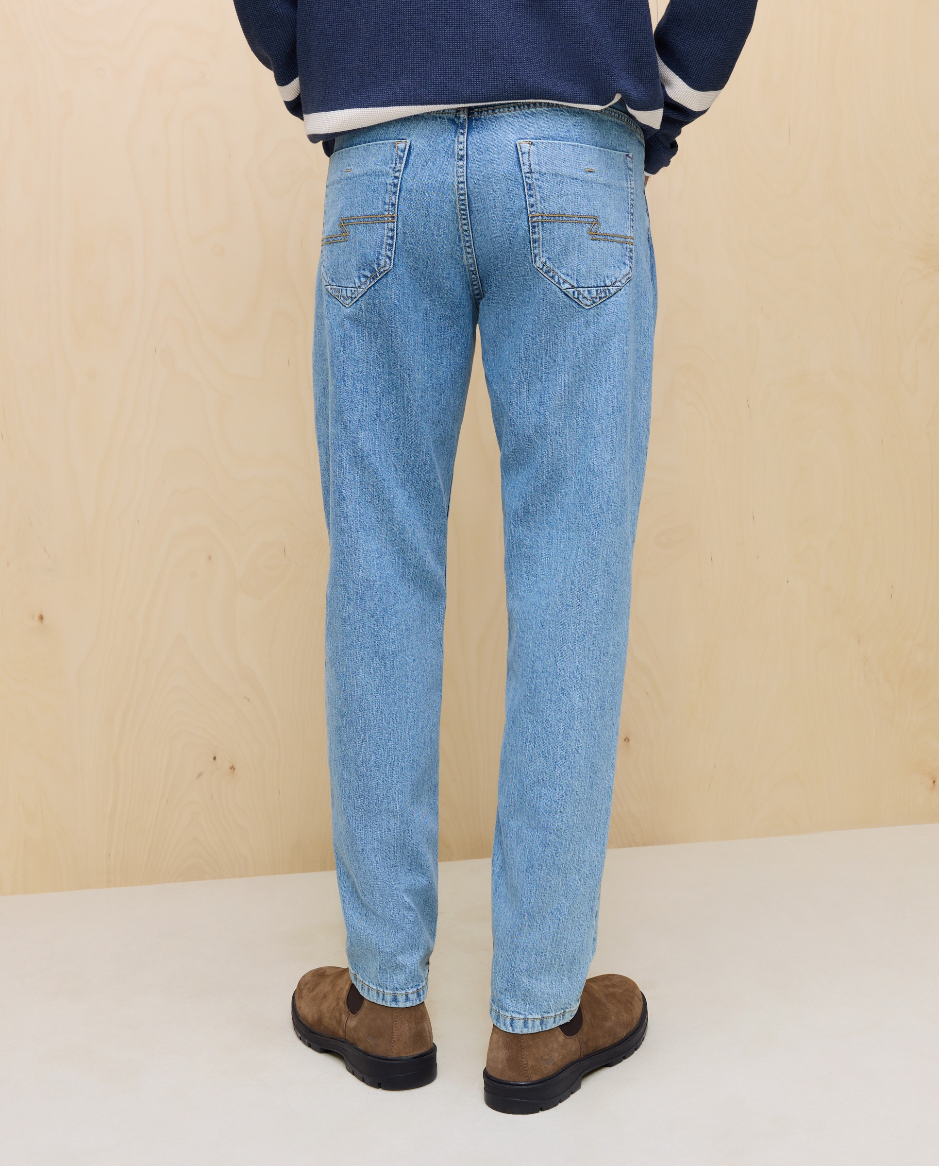 Jeans Stretch Loose 400 Azul-3