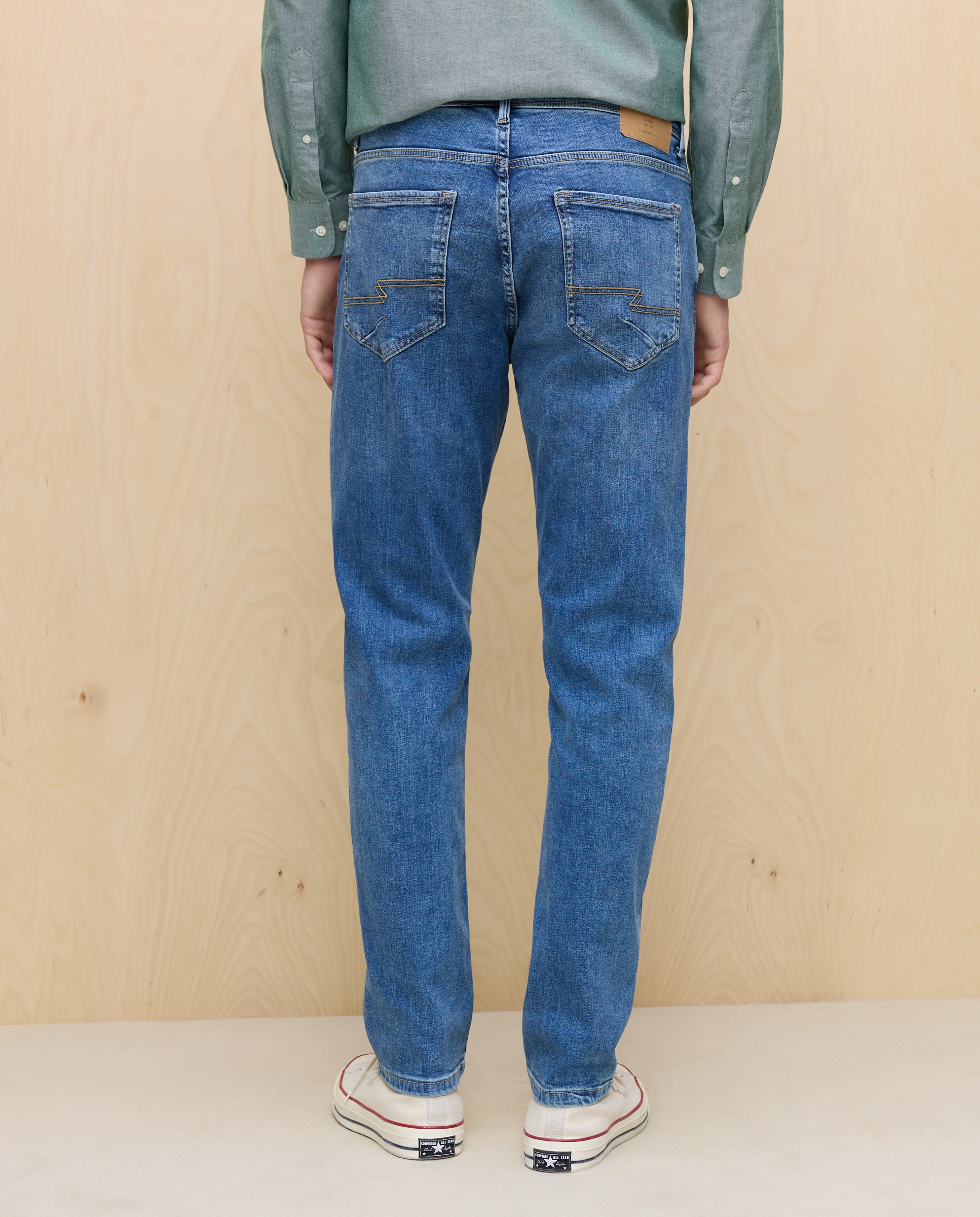 Jeans Stretch Slim 400 Azul-3