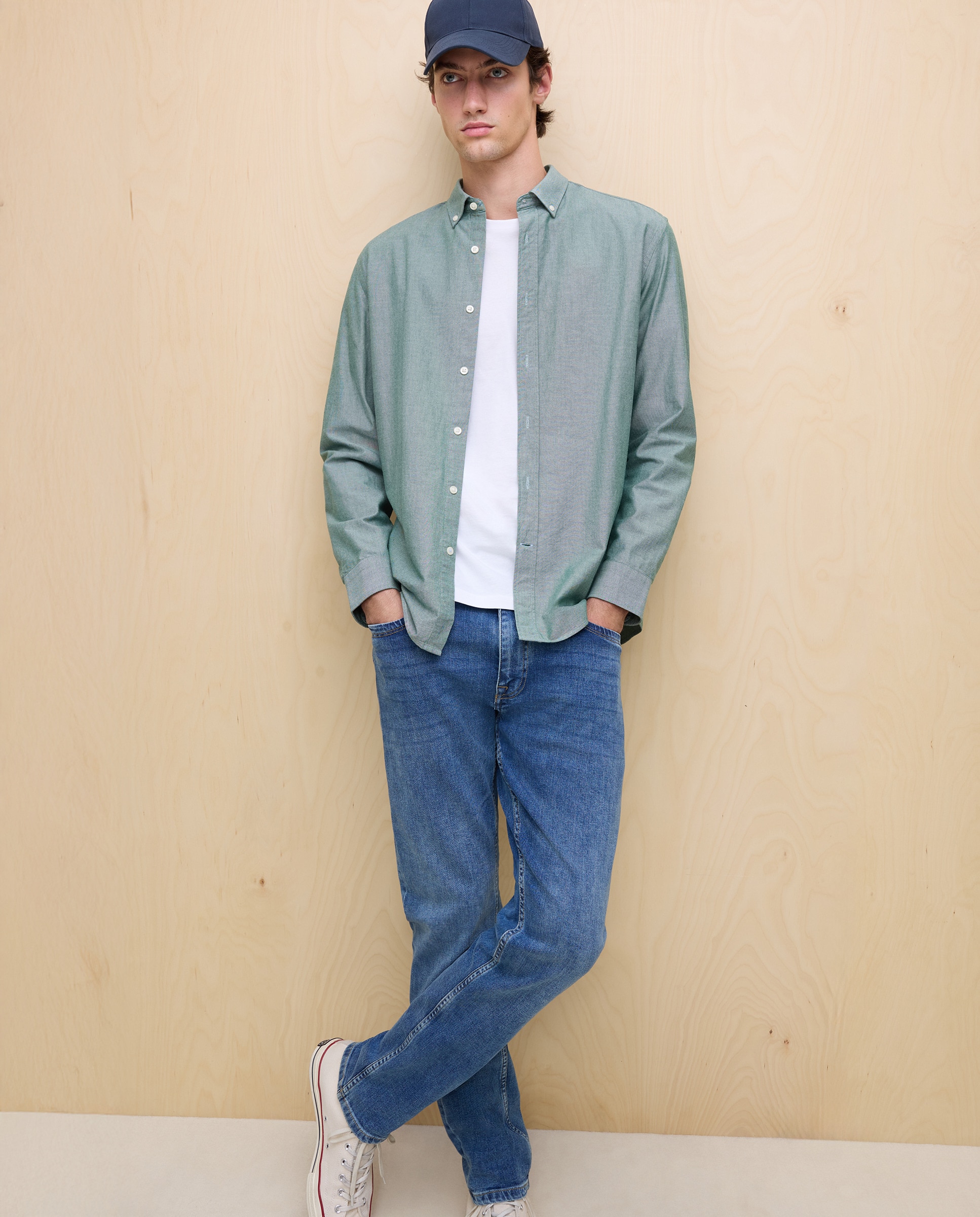 Jeans Stretch Slim 400 Azul-1