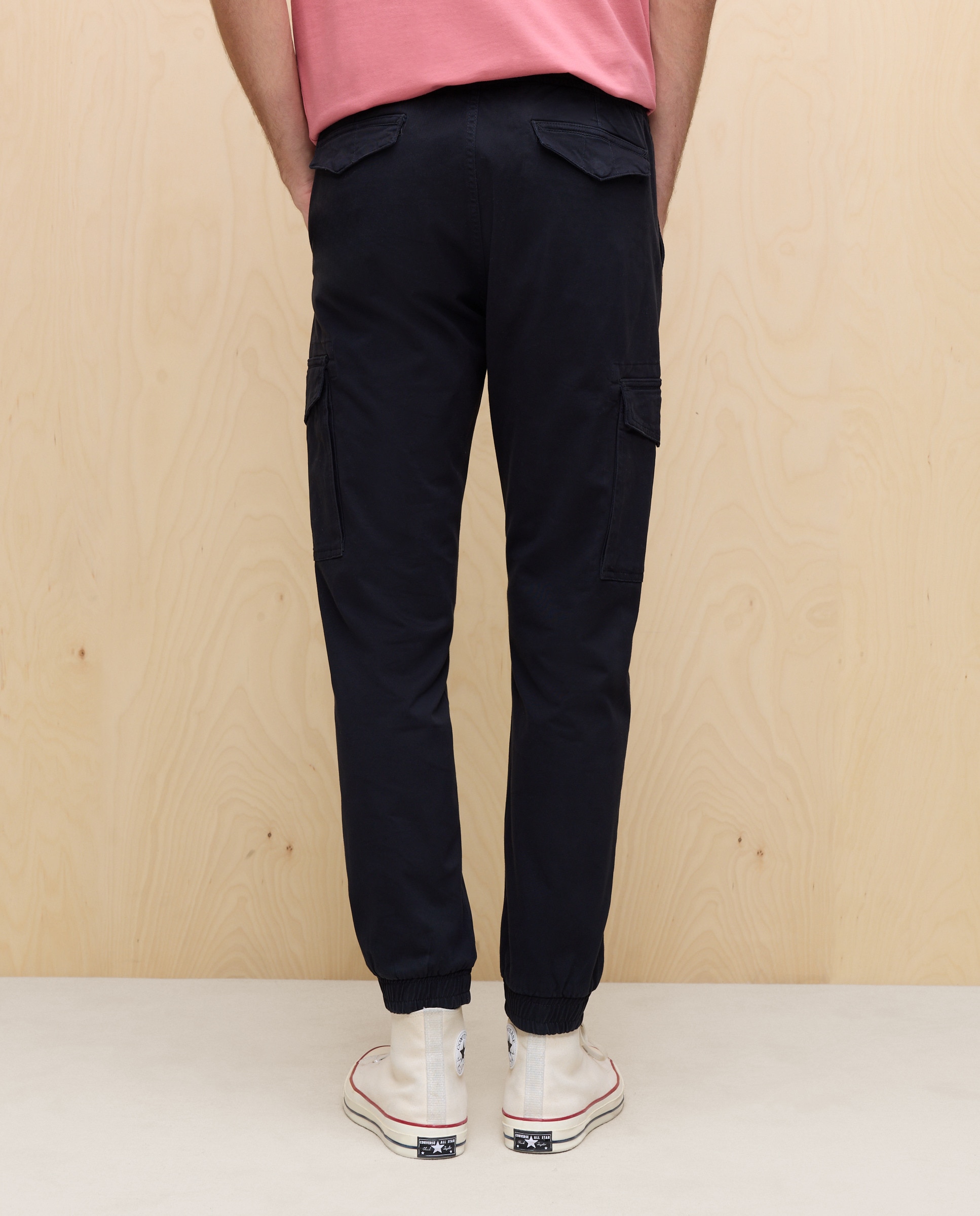 Joggers Cargo Stretch Preto-3