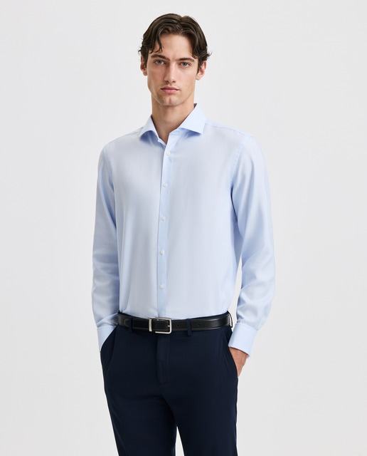 Imagem 0 de Camisa Clássica de Punho Duplo Coolmax