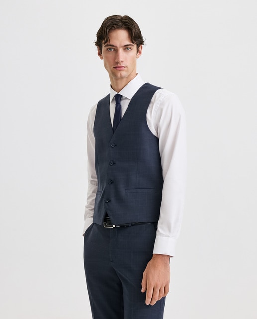 Imagem 0 de Colete de Fato aos Quadrados Príncipe de Gales