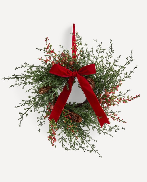 Imagen 0 de Corona Lazo pequeño Navidad El Corte Inglés