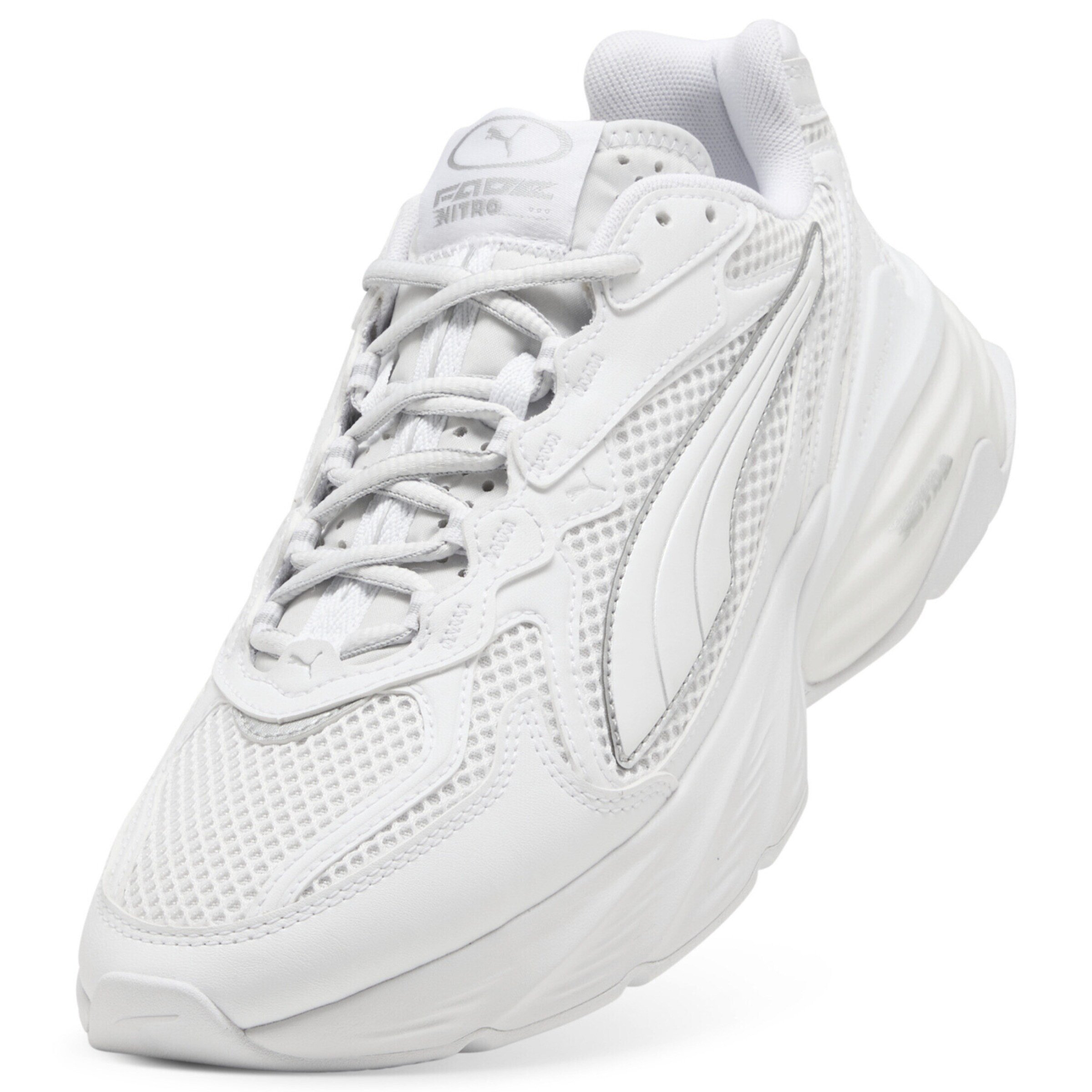 Sapatilhas Casuais Unissexo Fade Branco-5
