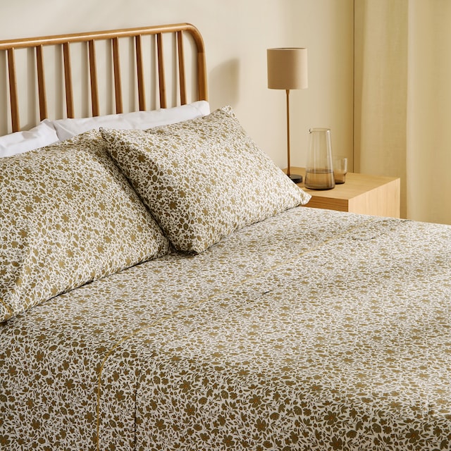 Imagen 0 de Juego de sábanas con bajera Green Field