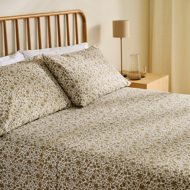 Imagen 0 de Juego de sábanas con bajera Green Field