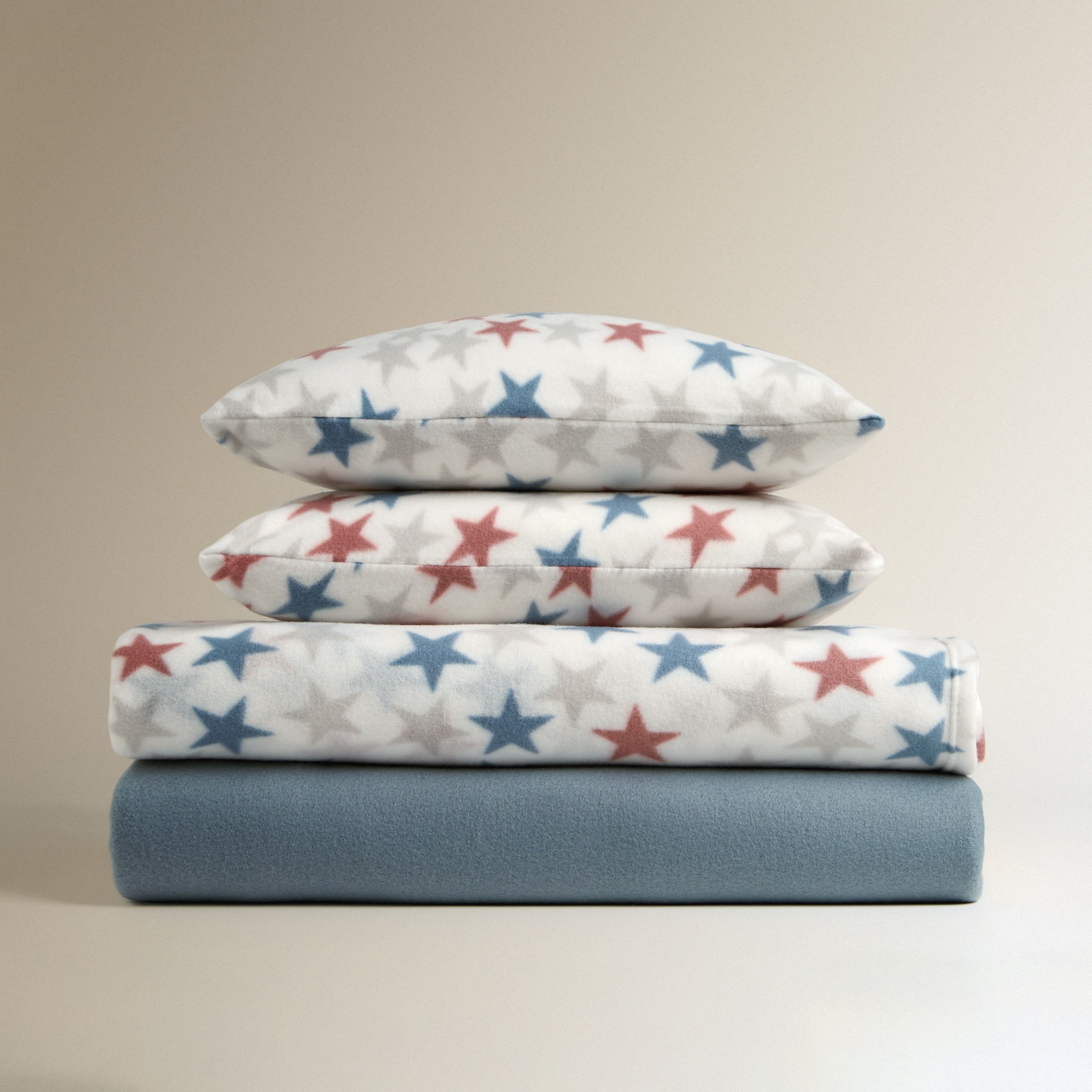 Juego de sábanas con bajera pirineo Dakota Azul-6