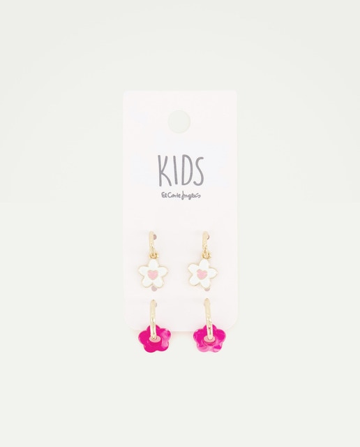 Imagen 0 de Set pendientes flores de niña