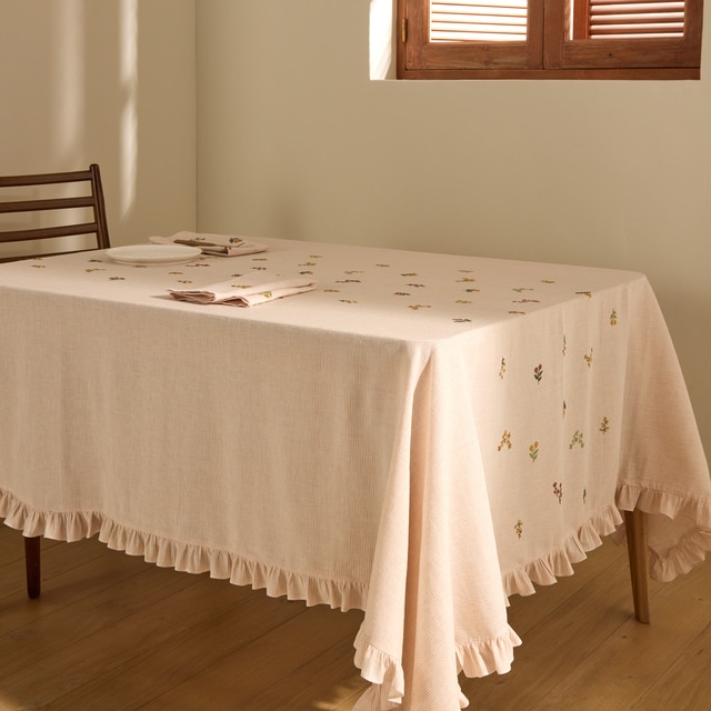 Imagem 0 de Toalha de Mesa de Algodão e Linho Sienna