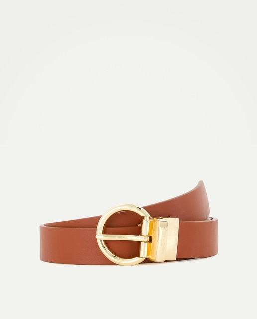 Imagem 0 de Cinto Reversível - Preto/Ivory