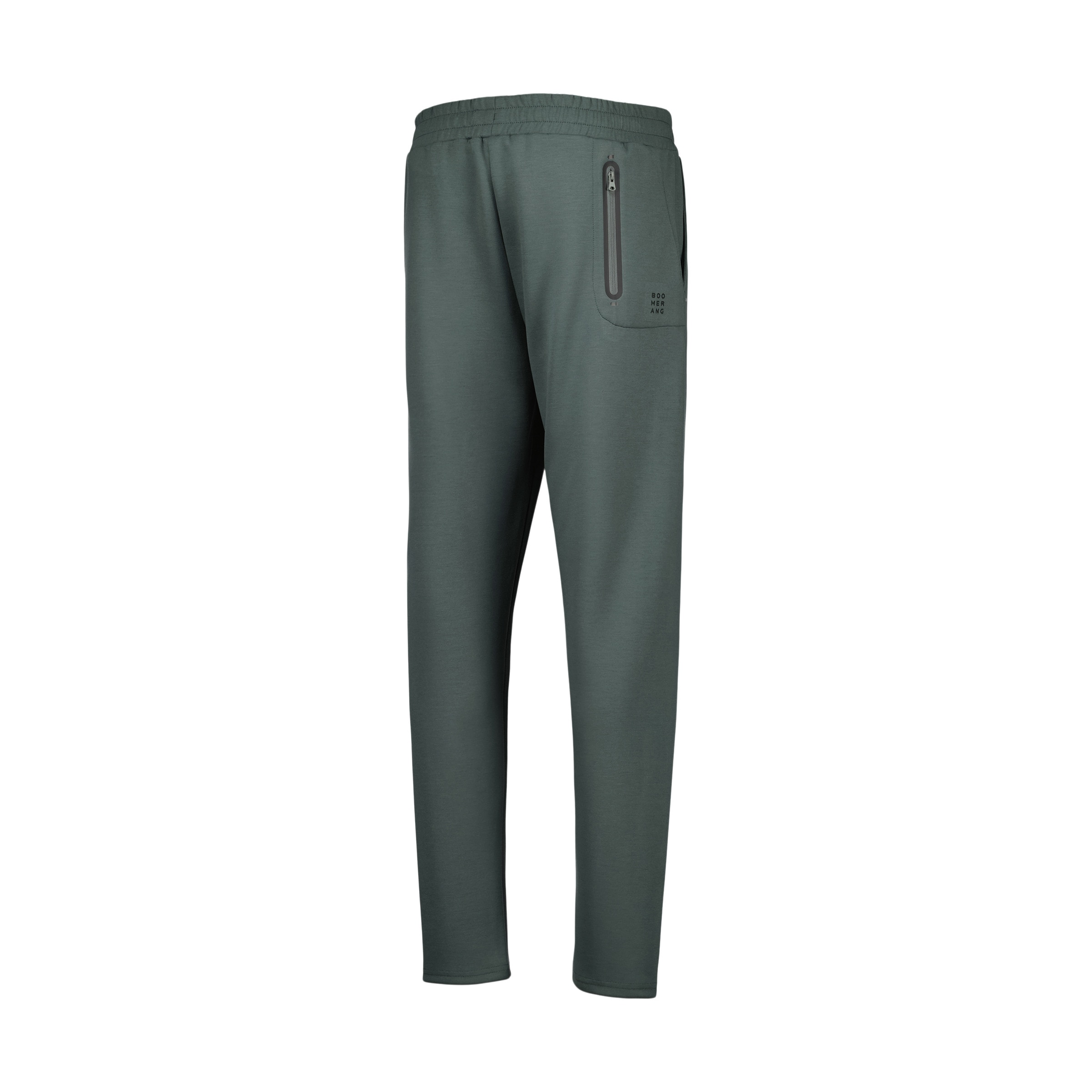 Calças Regular de Viscose Sportcasual de Homem Verde-escuro-5