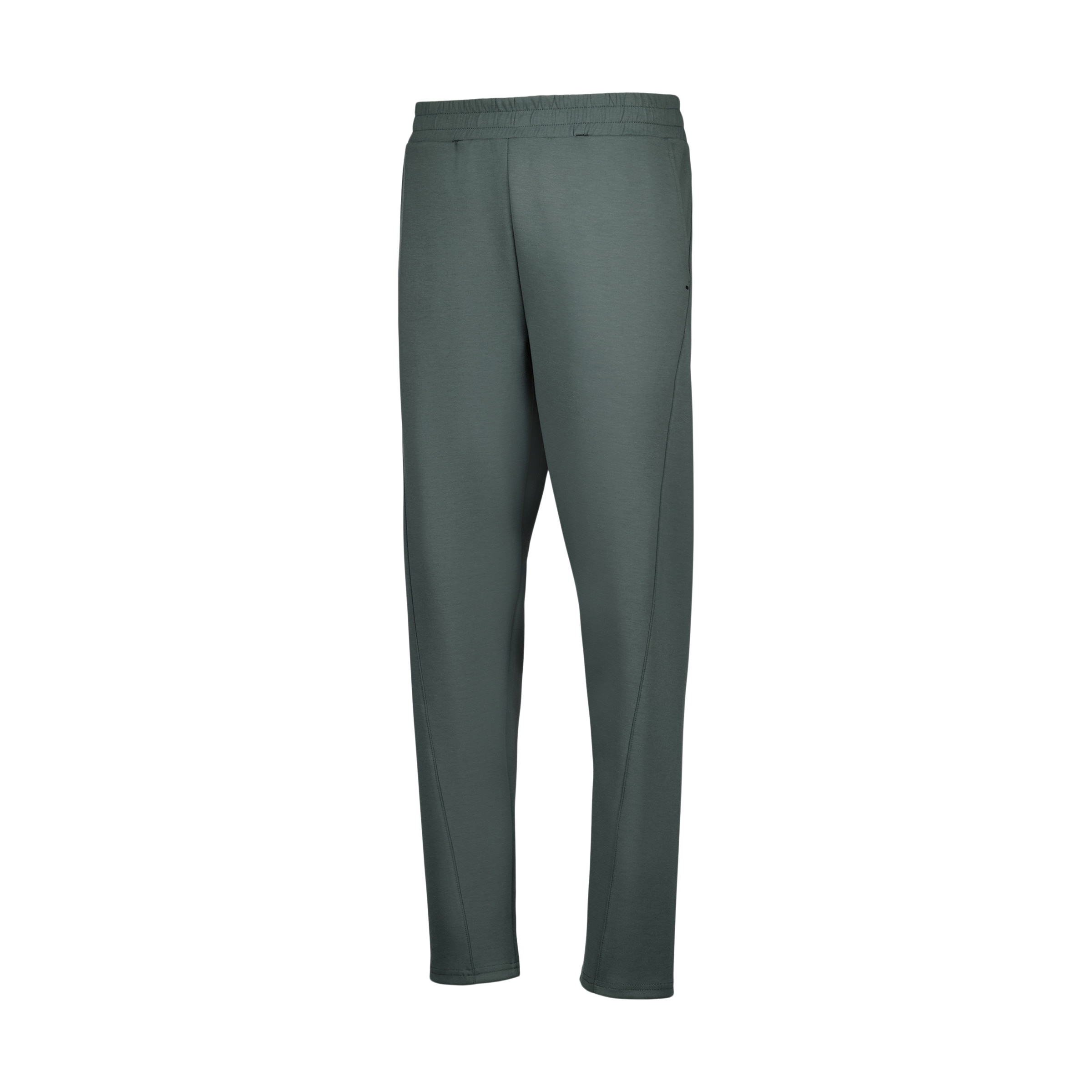 Calças Regular de Viscose Sportcasual de Homem Verde-escuro-4