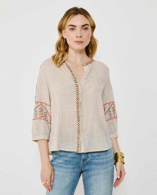 Imagen 0 de Blusa de mujer con bordados