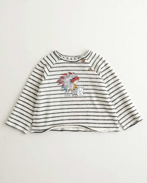 Imagen 0 de Camiseta rayas punto