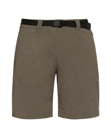 Trangoworld Pantalón corto para hiking y trekking fabricado en poliamida reciclada.Elástico.Tratamiento de repelencia al agua PFC Free..