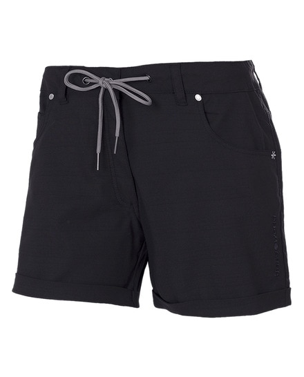 Trangoworld Pantalón corto fabricado en poliéster spandex para Boulder y escalada. Tejido bielástico, duradero y resistente. Se adapta muy bien al cuerpo..