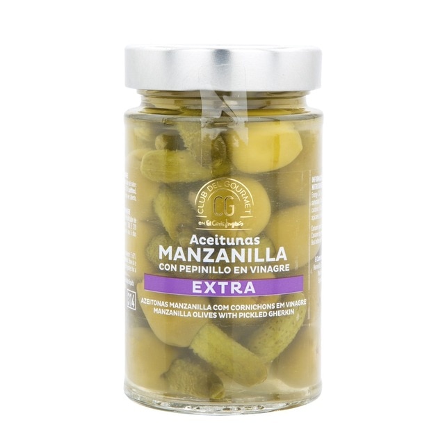 Imagem 0 de Azeitonas de Manzanilla com Pepino em Vinagre Extra 170 g
